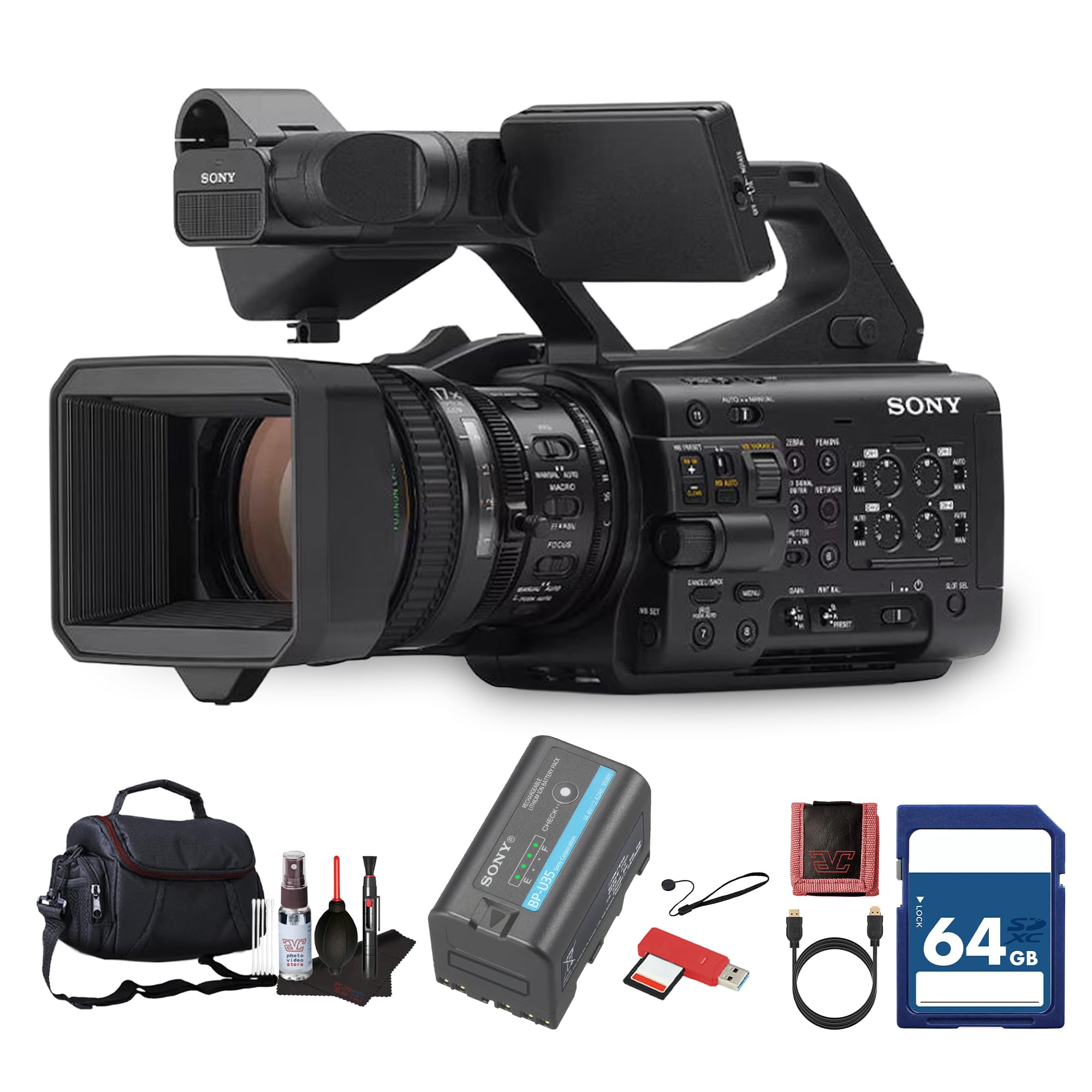 Amazon.com : Sony PXW-Z300 3-CMOS XDCAM Camcorder | Shoulder-Mount